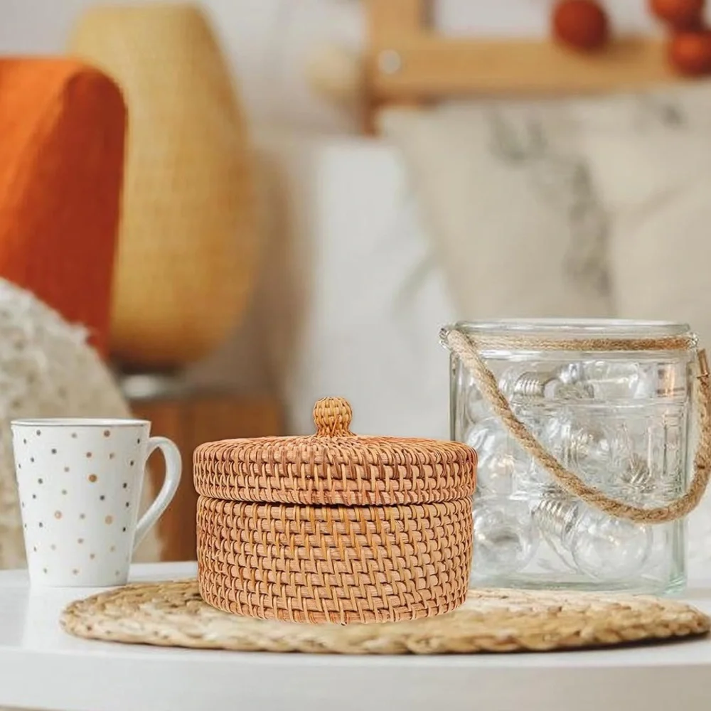N/A round rattan
